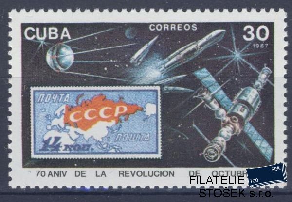Kuba známky Mi 3141 - Kosmos