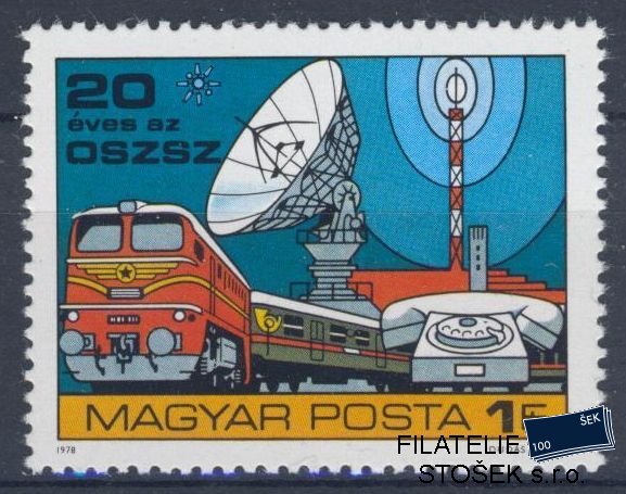 Maďarsko známky Mi 3315 - Kosmos