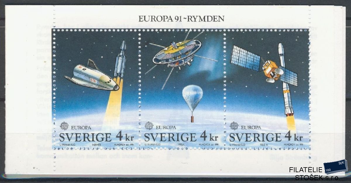 Švédsko známky Mi 1663-65 - Kosmos