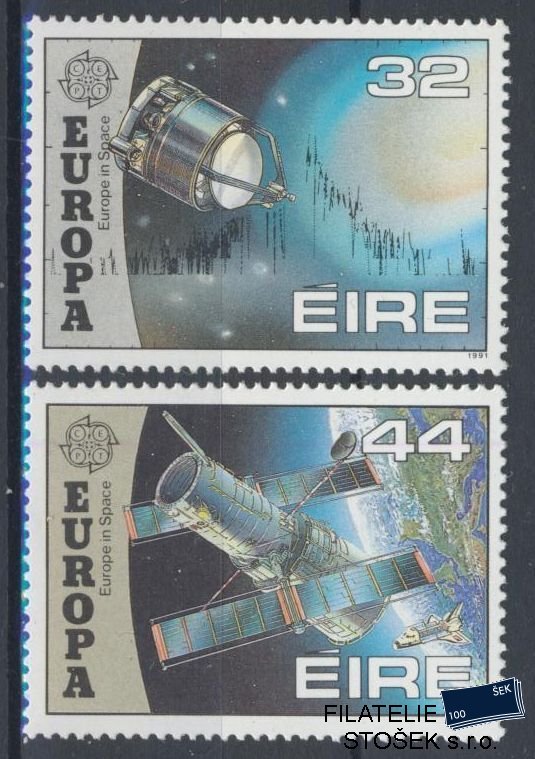 Irsko známky Mi 759-60 - Kosmos