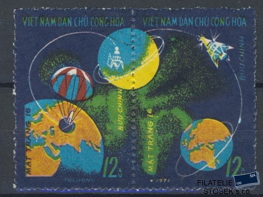 Vietnam - sestava známek  - Kosmos