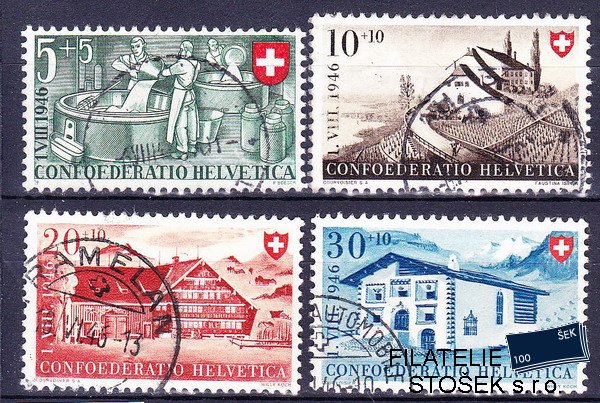 Švýcarsko známky Mi 0471-4