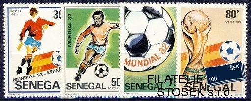 Senegal Mi 0781-4+Bl.42-5